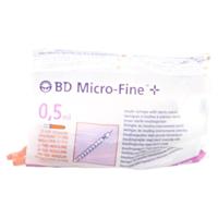 Microfine Ins.spuit 0,5ml 30g 8mm 10 324825 - thumbnail