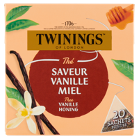 Twinings Zwarte thee vanille honing 20 Zakjes - thumbnail