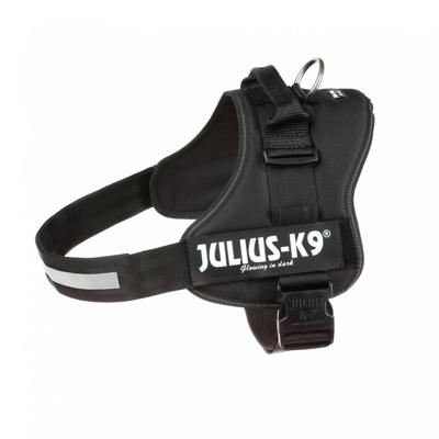 Julius-K9® Hondentuig Power, zwart, Maat: 2XL