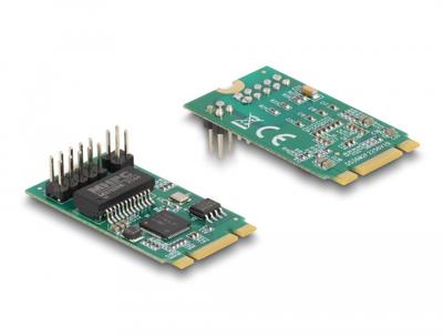 Delock 95272 M.2-controller RJ45 Serieel