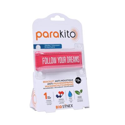 Para'kito Armband Volwassen Good Vibes Fuschia 1