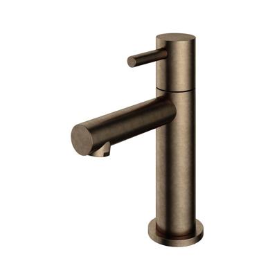 Fonteinkraan Hotbath Dude 1-hendel Recht 14.8 cm Rond Verouderd Messing Living Colours