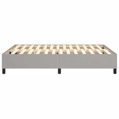 Boxspringframe stof lichtgrijs 140x200 cm Boxspringframe stof lichtgrijs 140x200 cm