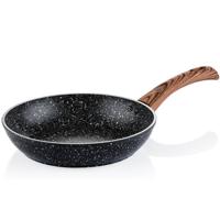 Westinghouse Koekenpan 24 cm Zwart Marmer Hout - thumbnail