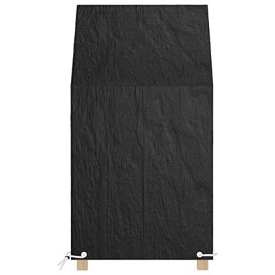 Tuinstoelhoes met 8 oogjes 65x65x80/120 cm polyetheen