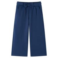 VidaXL Kinderbroek met wijde pijpen 104 marineblauw - thumbnail