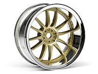 Work xsa 02c wheel 26mm chrome/gold (9mm offset) - thumbnail