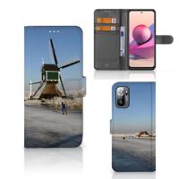 Xiaomi Redmi Note 10/10T 5G | Poco M3 Pro | Flip Cover | Schaatsers - thumbnail