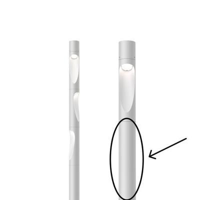 Louis Poulsen Flindt Plaza Mast - 3,5m - Voetplaat - Aluminium Louis Poulsen Flindt Plaza Mast - 3,5m - Voetplaat - Aluminium