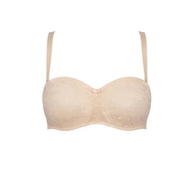 Triumph voorgevormde strapless beugelbh Amourette Charm lichtbeige