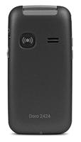 doro 2424 Senioren clamshell telefoon SOS-knop Grafiet - thumbnail