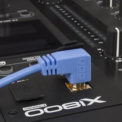 UDG UDG Ultimate Audio Cable USB 2.0 A-B Blue Angled 1m - thumbnail