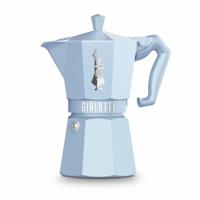 Italiaanse Koffiepot Bialetti MOKA EXCLUSIVE Blauw Aluminium 6 Kopjes - thumbnail