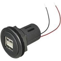 ProCar USB-aansluiting voor in de auto Stroombelasting (max.)=5 A Geschikt voor USB-A - thumbnail