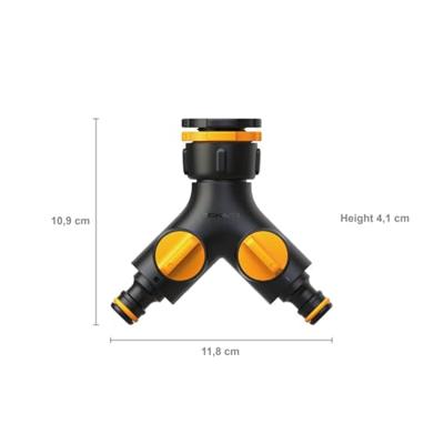 Fiskars Tweeweg kraankoppeling | Multi 1027061 Fiskars Tweeweg kraankoppeling | Multi 1027061