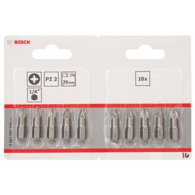 Bosch Accessories 2607001559 Kruis-bit PZ 2 C 6.3 10 stuk(s) - thumbnail