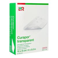 Curapor Transparant Steriel 10cmx 8cm 25 13102 - thumbnail