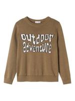 Name it winter sweater jongens - bruin - regular fit - NkmOtto - thumbnail