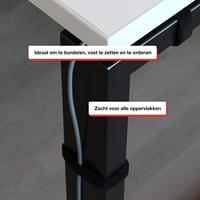 Label the Cable LTC 1210 19 inch Klittenband Zwart - thumbnail