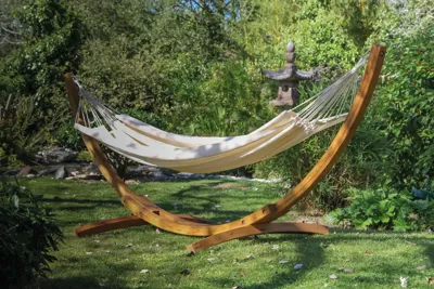 Hangmat Meleze in Houten Standaard