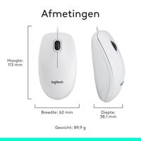 Logitech M100 Wit Muis - thumbnail
