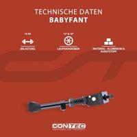 CONTEC zijstandaard "babyfant ct sidelights babyfant 12" - 16" black - thumbnail