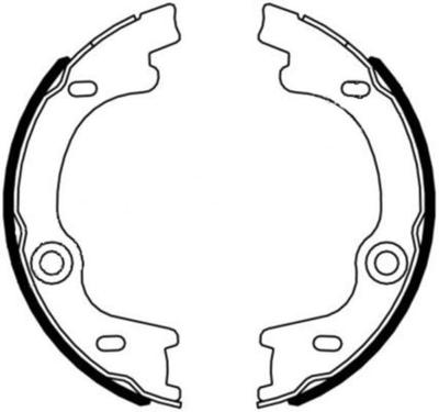 Remschoenset, parkeerrem 91076400