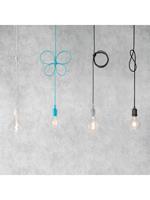 Strijkijzersnoer charcoal antraciet 3-aderig per meter - thumbnail