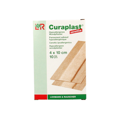 Curaplast Sensitive wondpleister 4 x 10cm 10 Stuks