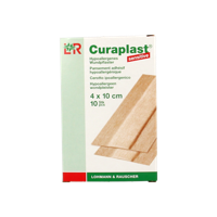 Curaplast Sensitive wondpleister 4 x 10cm 10 Stuks - thumbnail