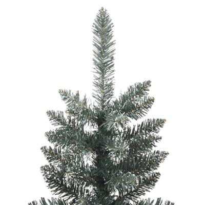VidaXL Kunstkerstboom met standaard smal 180 cm pvc groen