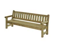 Parkbank Zeist 230 cm Talen Buitenmeubelen - Talen buitenmeubelen - thumbnail