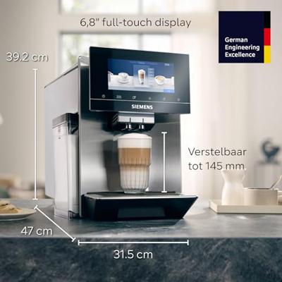 Siemens TQ905R03 EQ900 Volautomatische Koffiemachine - RVS