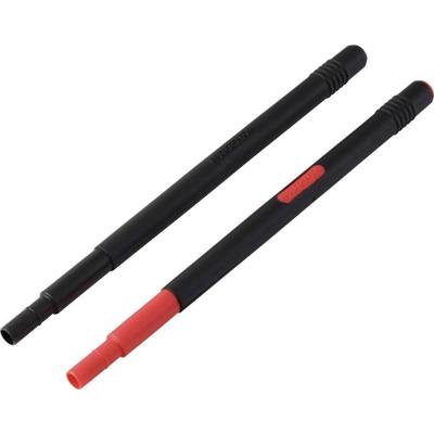 VOLTCRAFT MSL-510 Meetpuntverlenging Stekker 4 mm Bus 4 mm Rood, Zwart 1 paar