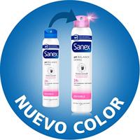 Deodorant Spray Sanex Invisible 2 Stuks 200 ml - thumbnail