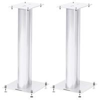 Norstone Stylum 2 luidsprekerstandaard wit zijdeglans - thumbnail