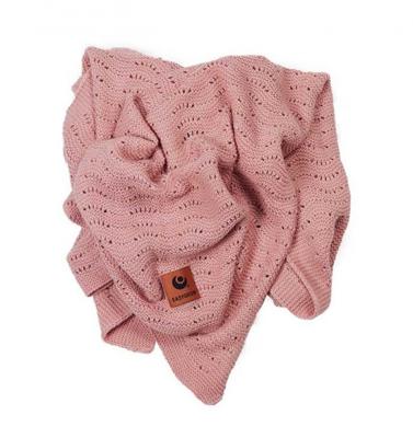 Easygrow babydeken Grandma Wave 110 cm oker