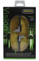 120 dB Coaxkabel Haaks Coax Male (IEC) - Coax Female (IEC) 5.00 m Zwart - thumbnail