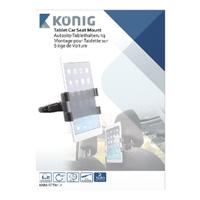 König knm-fctm12 tablet autohouder 360 ° draai- en kantelbaar 0.7 kg - thumbnail