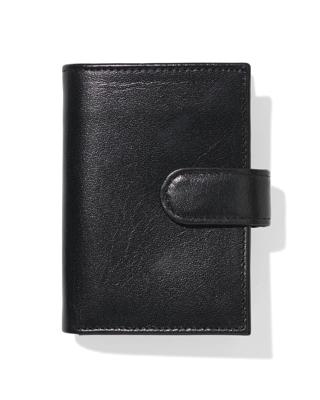 HEMA Kaarthouder leer zwart