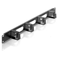 Intellinet 711050 19 inch Kabelgeleiding voor patchkast 1 HE Zwart (RAL 9005) - thumbnail