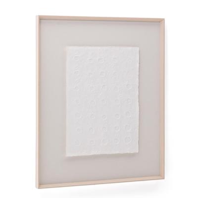 Kave Home Schilderij 'Olvin' Gerecycled papier, 123 x 103cm