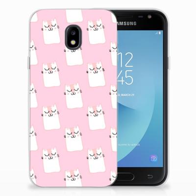 Samsung Galaxy J3 2017 | TPU Hoesje | Sleeping Cats