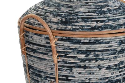 Mandenset DKD Home Decor Rotan Boho (51 x 51 x 65 cm)