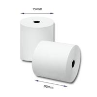 Qoltec 51892 Thermische rol 80 x 80 | 55g/m2 | 10st | BPA-vrij - thumbnail