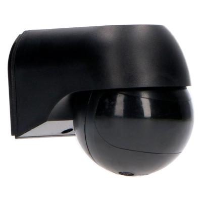 LED's Light 2-in-1 Bewegingsmelder met 12 meter bereik - Voor binnen & buiten - Wandmontage - Zwart
