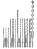 kwb 240280 40CR-staal Hamerboorset 12-delig 5 mm, 6 mm, 8 mm, 10 mm, 12 mm, 14 mm SDS-Plus 1 stuk(s) - thumbnail