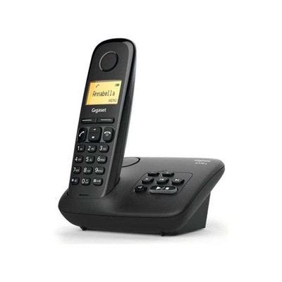 GIGASET A170A Zwarte vaste telefoon - Antwoordapparaat - 50 contacten - 25 min. opname
