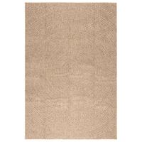 VidaXL Vloerkleed zizur binnen en buiten 140x200 cm jute look - thumbnail