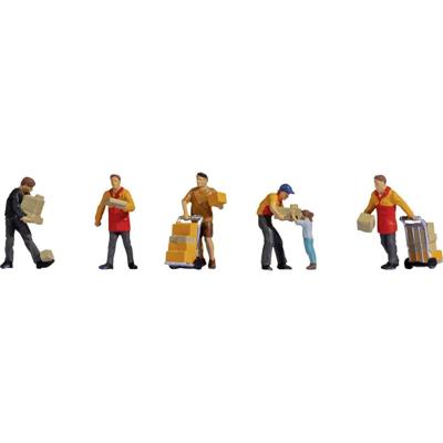 NOCH 15069 H0 Pakketbezorgers figuren Geverfd, Staand
